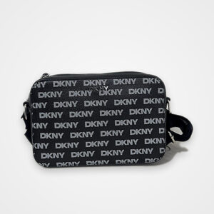 bolso/bandolera dkny (negro con monograma)