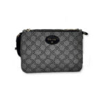 cartera crossbody gris/negro nine west